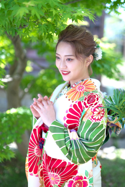 成人式の前撮り